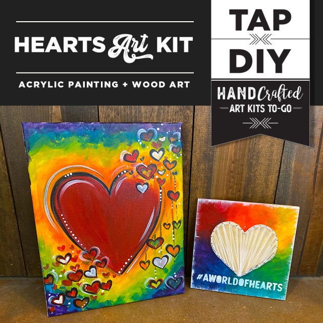 TAP, DIY To-Go Kit • Bee Kind — Canvas Painting